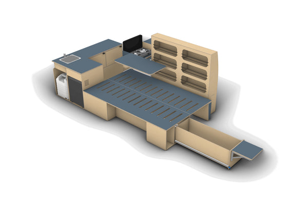 Build Bundle: Couch/Bed, Kitchen and Wardrobe (LHD)