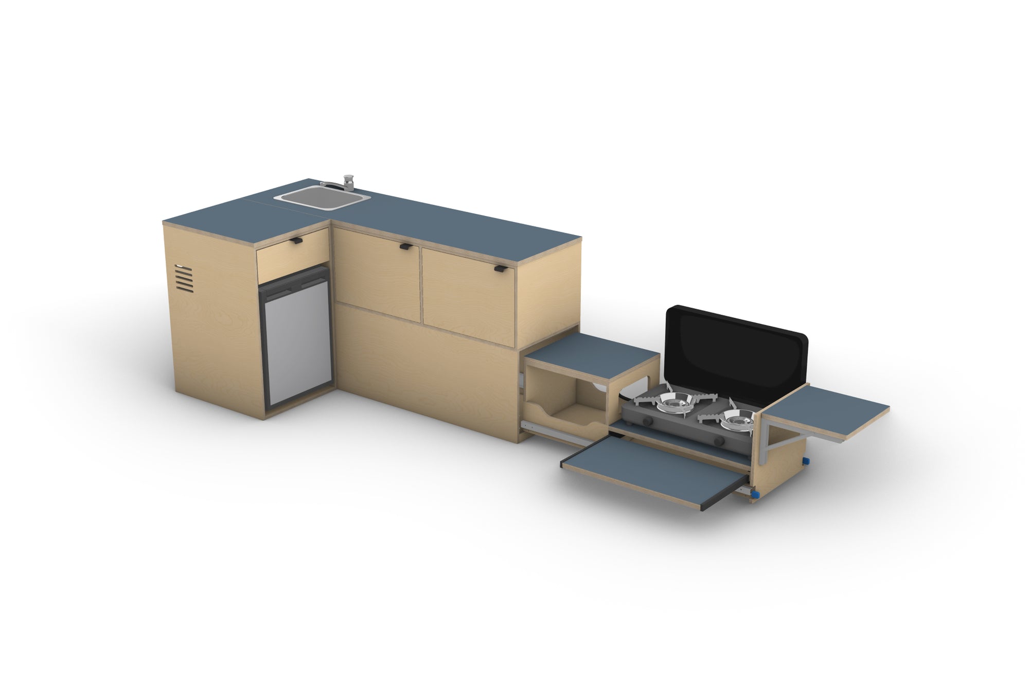 Build Bundle: Couch/Bed, Kitchen and Wardrobe (LHD)