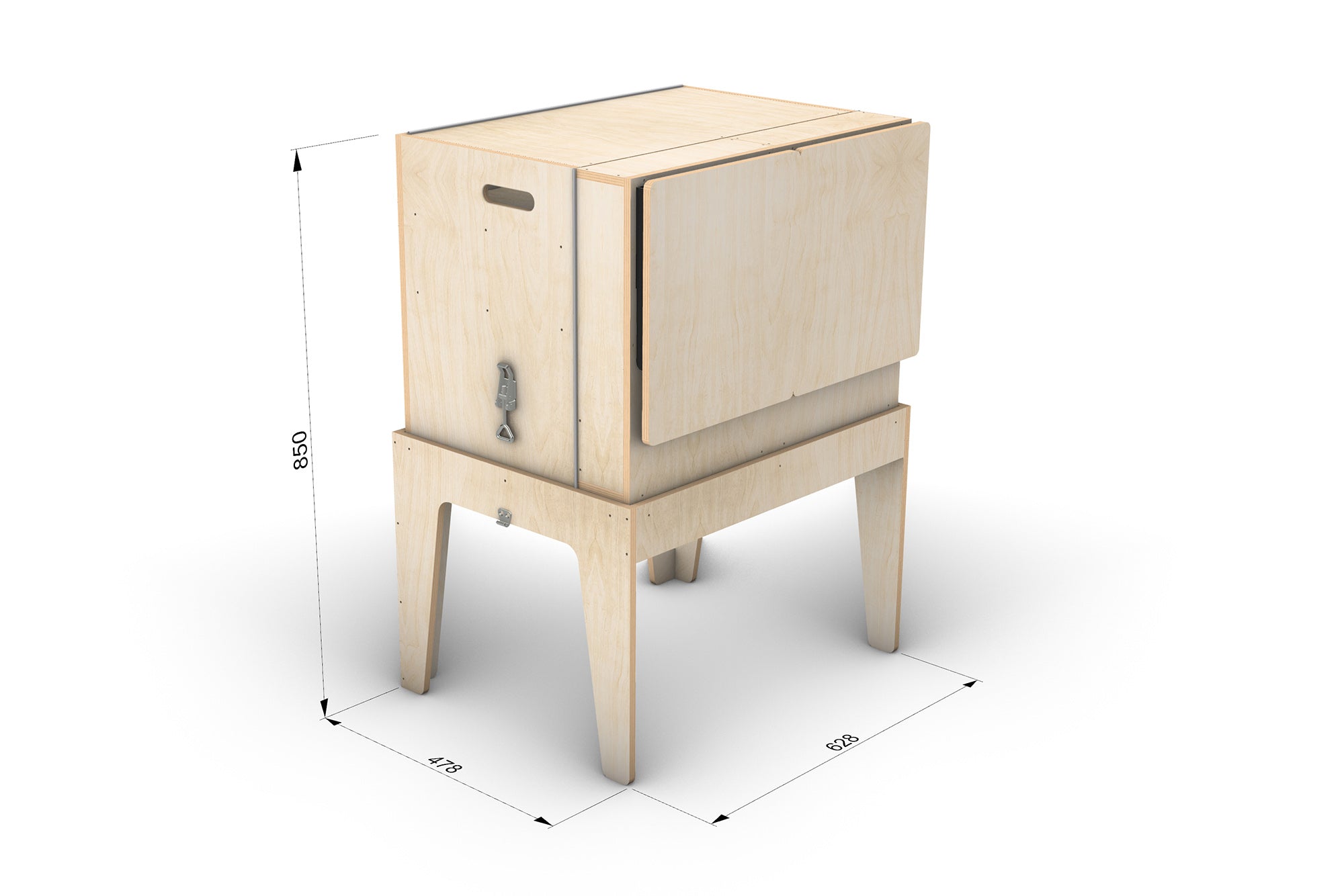 Portable Camp Kitchen Plans (Metric)
