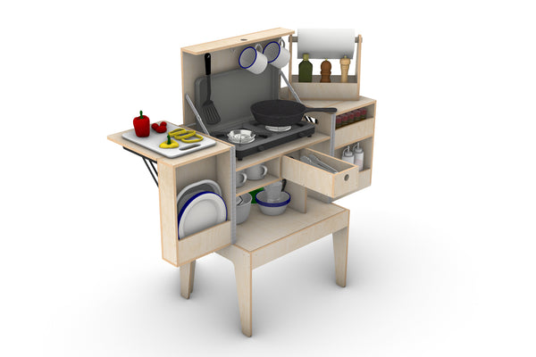 Portable Camp Kitchen Plans (Metric)