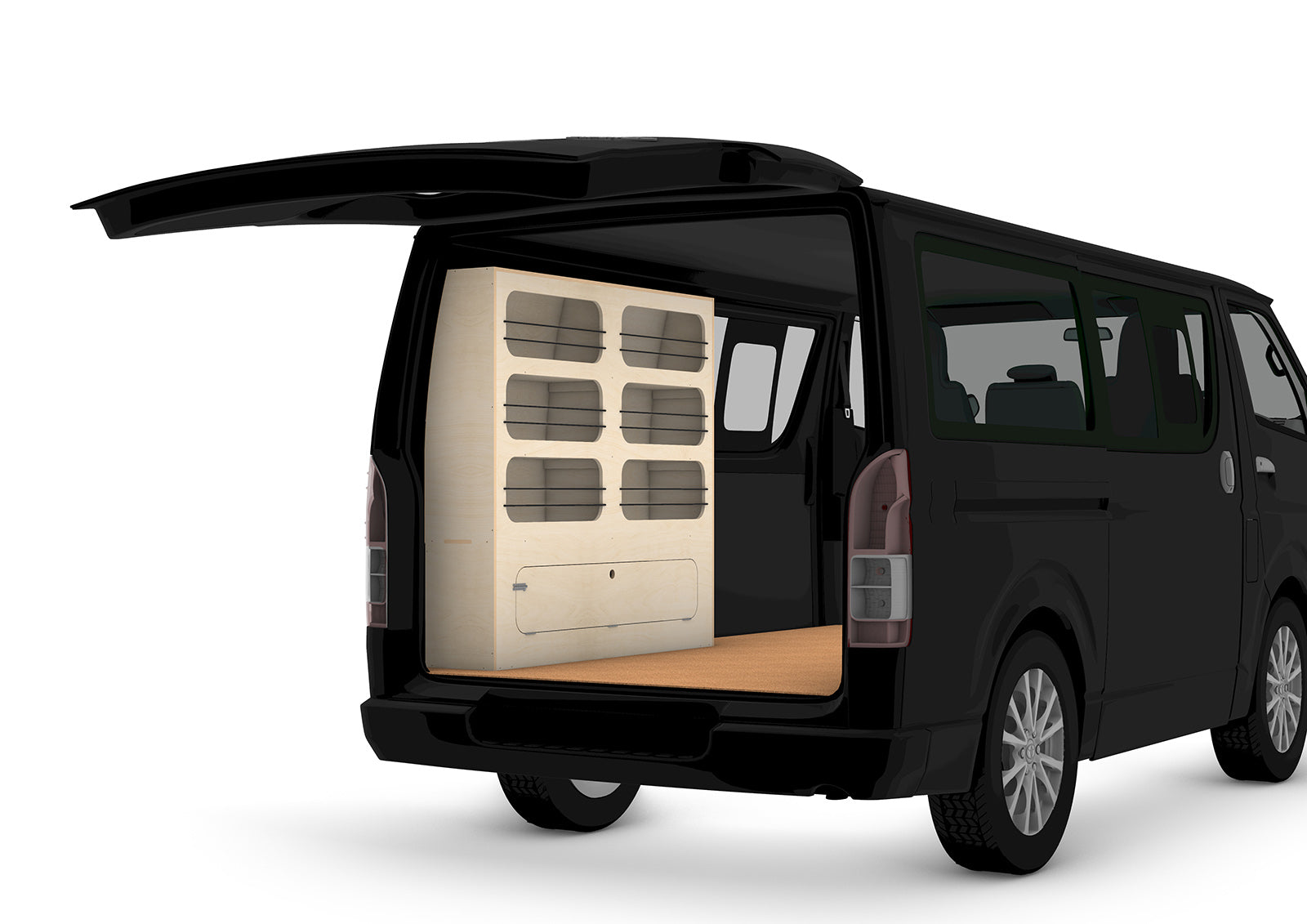 Campervan Wardrobe & Storage Plans