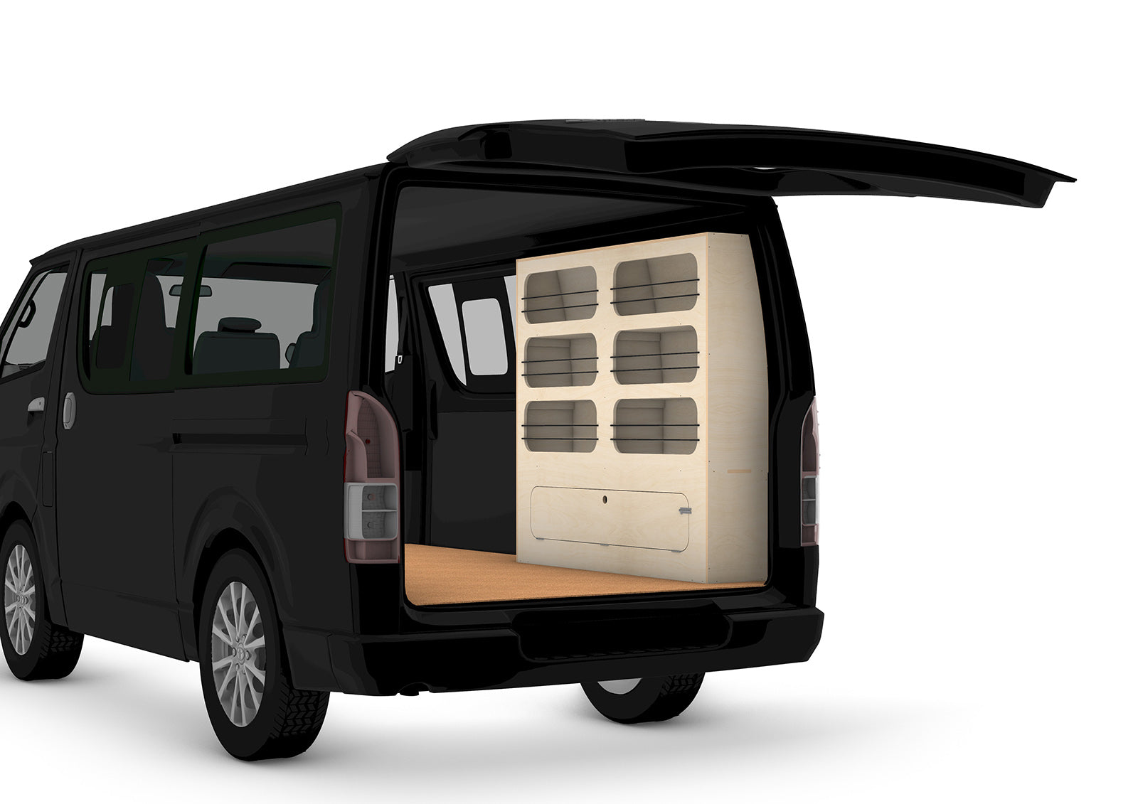 Campervan Wardrobe & Storage Plans