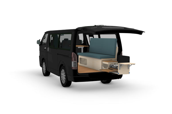Plans de canapé et lit de camping-car (côté droit) – Canapé pliant de van DIY | Fichiers CNC DXF