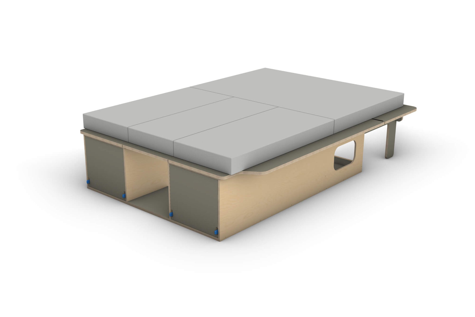 Rear-Opening Campervan Conversion Plans V4