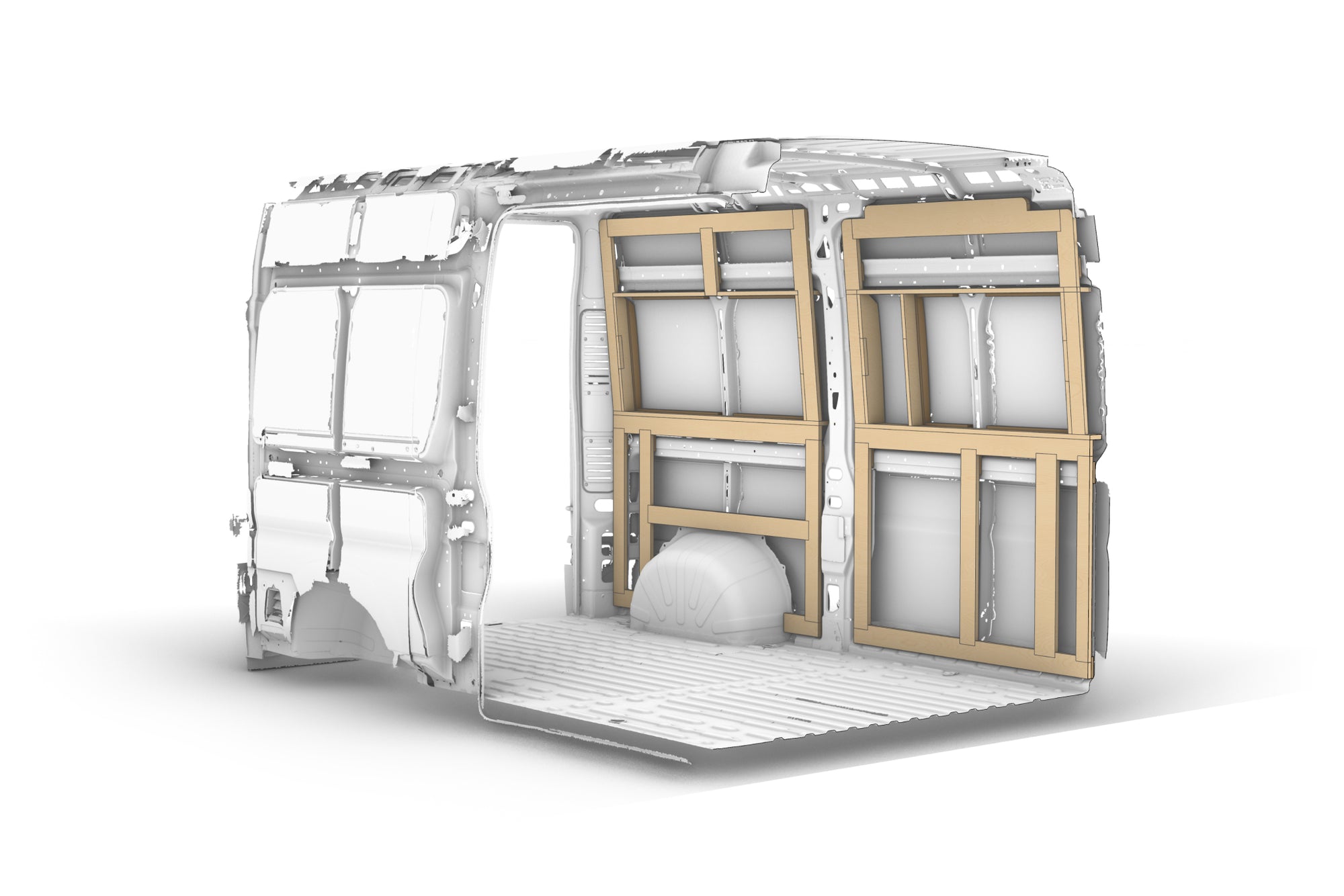 Fiat Ducato L2H2 Camper Fit Out Plans (LHD)