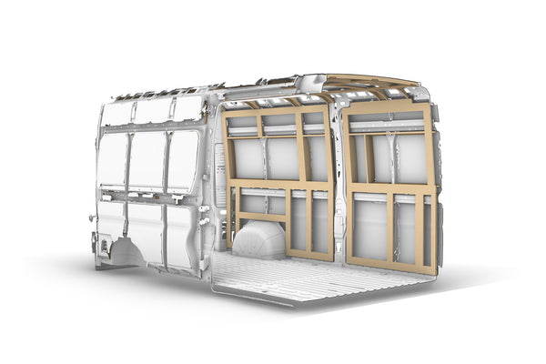 Fiat Ducato L3H2 Camper Conversion Plans (LHD)