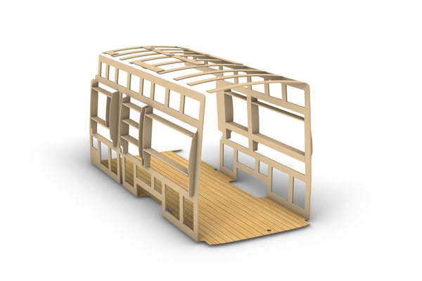 Ford Transit 148" EXT High Roof Campervan Conversion Plans (L4H3)