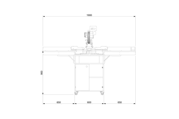 Mobile Mitre Saw Trolley Plans