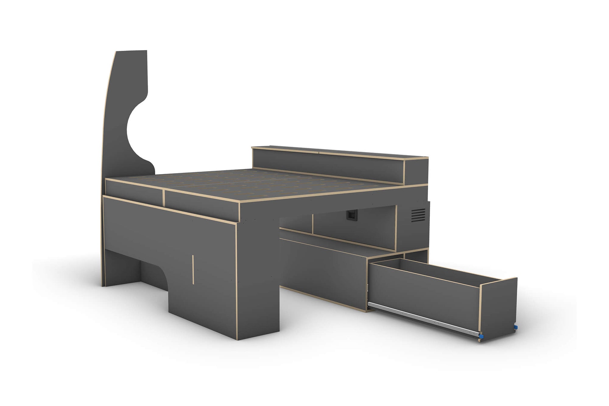 Mercedes Sprinter 170 LWB Camper Conversion Plans (RHD)