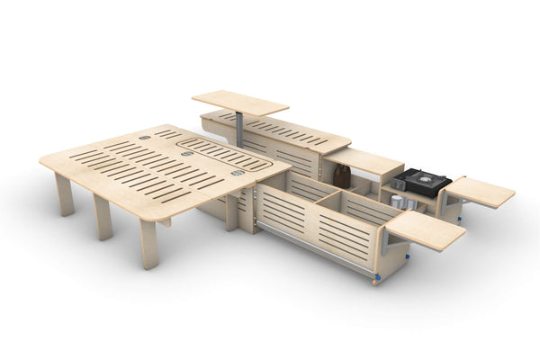 Side-Opening Campervan Conversion Plans (Right Side)