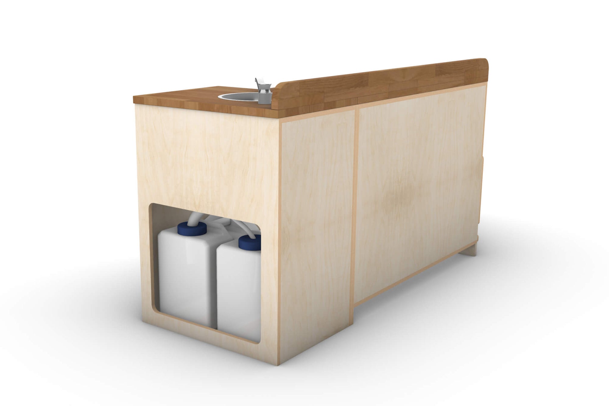 Campervan Slide-Out Kitchen Plans (Left Side)