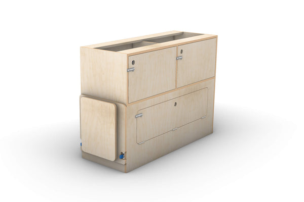 Campervan Slide-Out Kitchen Plans (Left Side)
