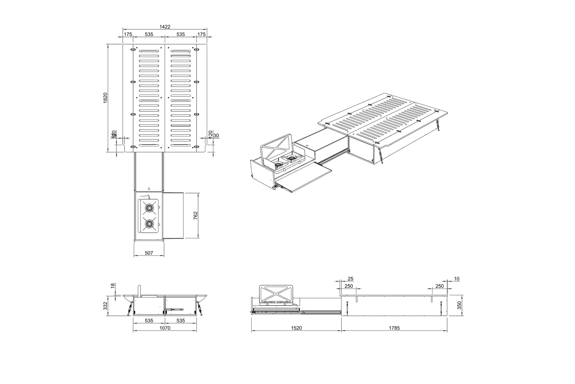 Tacoma 6ft Truck Bed Camper Plans