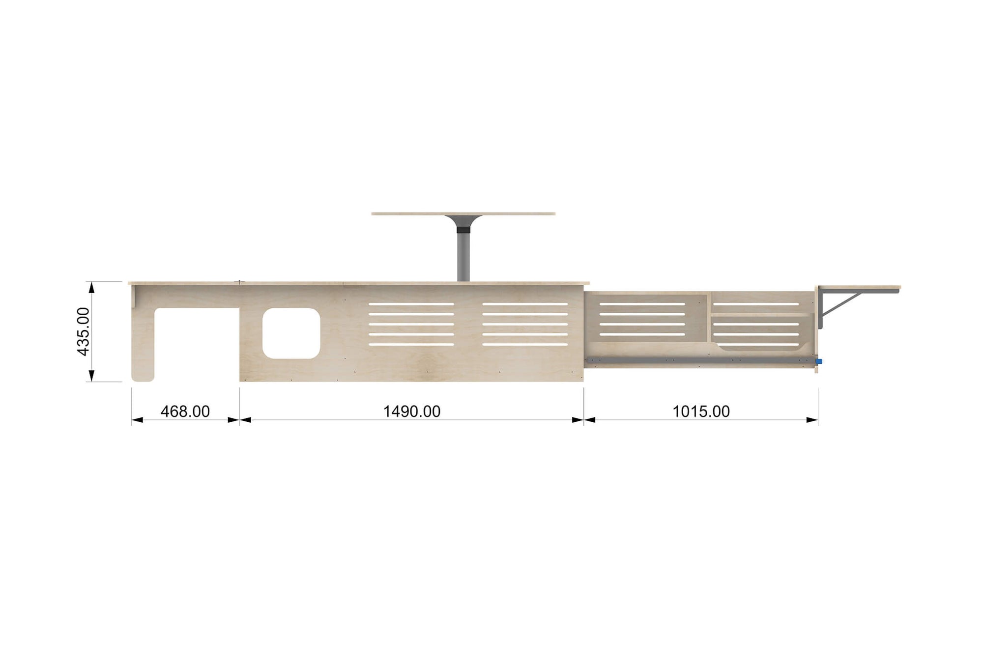 Rear-Opening Campervan Conversion Plans V1