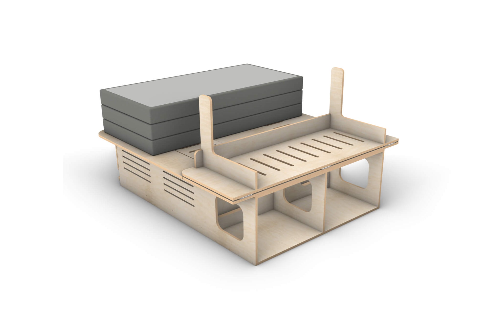 Rear-Opening Campervan Conversion Plans V1