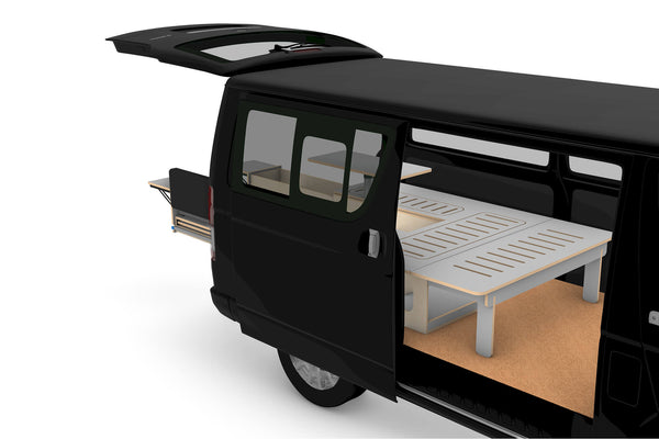 Rear-Opening Camper Van Conversion Plans V2