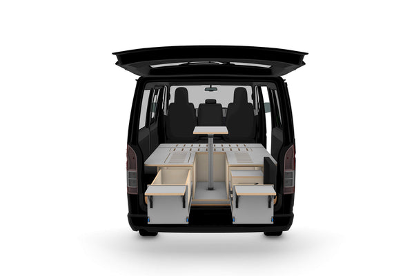 Rear-Opening Camper Van Conversion Plans V2