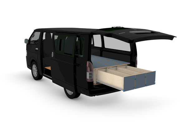 Rear-Opening Campervan Conversion Plans V3