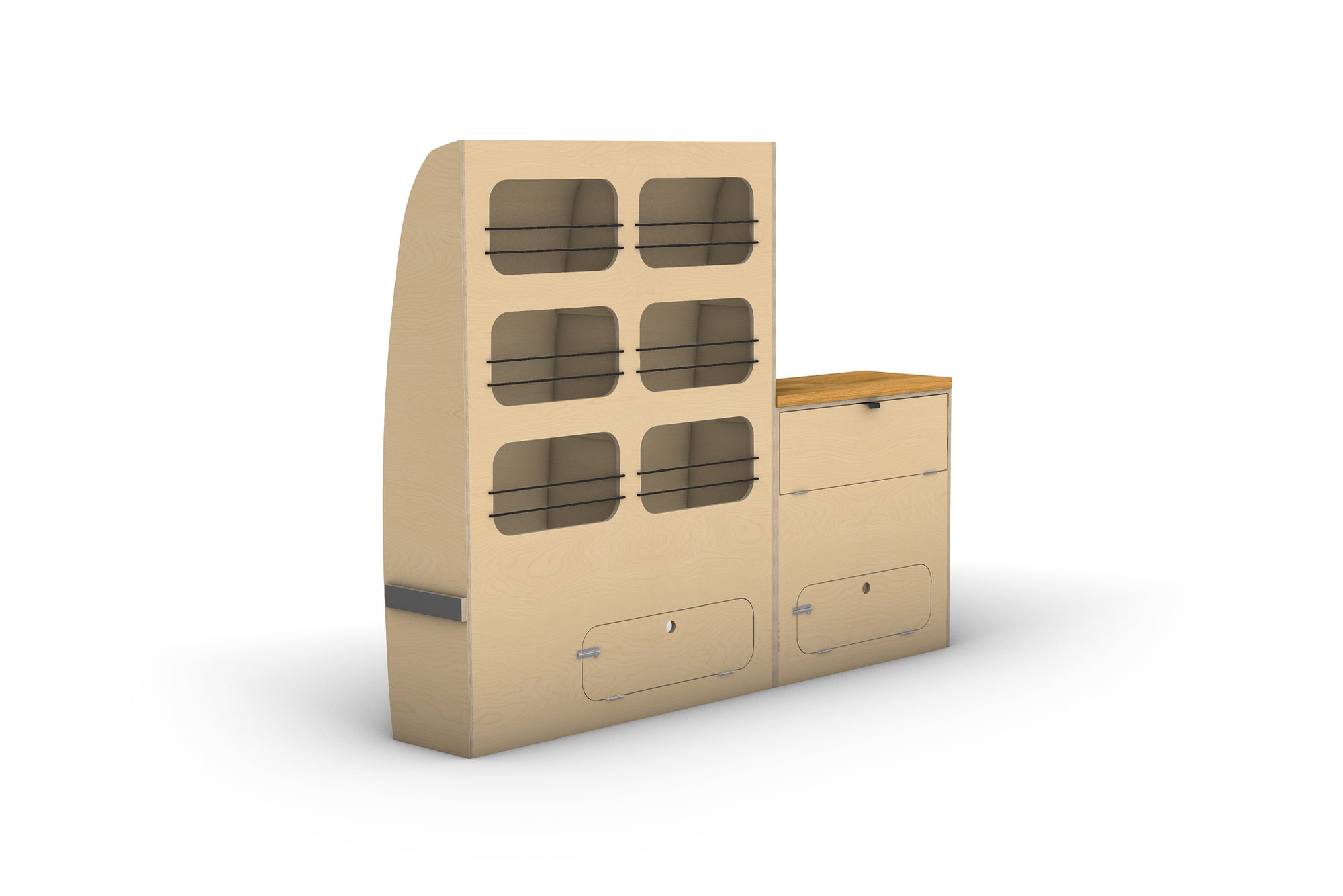 Volkswagen T5 and T6 Camper Fit Out Plans (LHD)