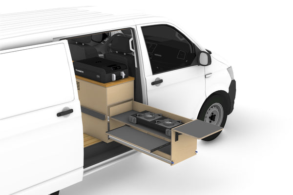 Volkswagen T5 and T6 Camper Fit Out Plans (LHD)
