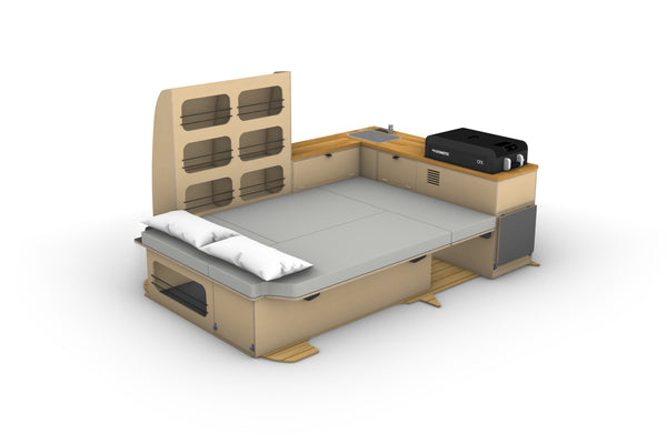 Volkswagen T5 and T6 Camper Fit Out Plans (LHD)