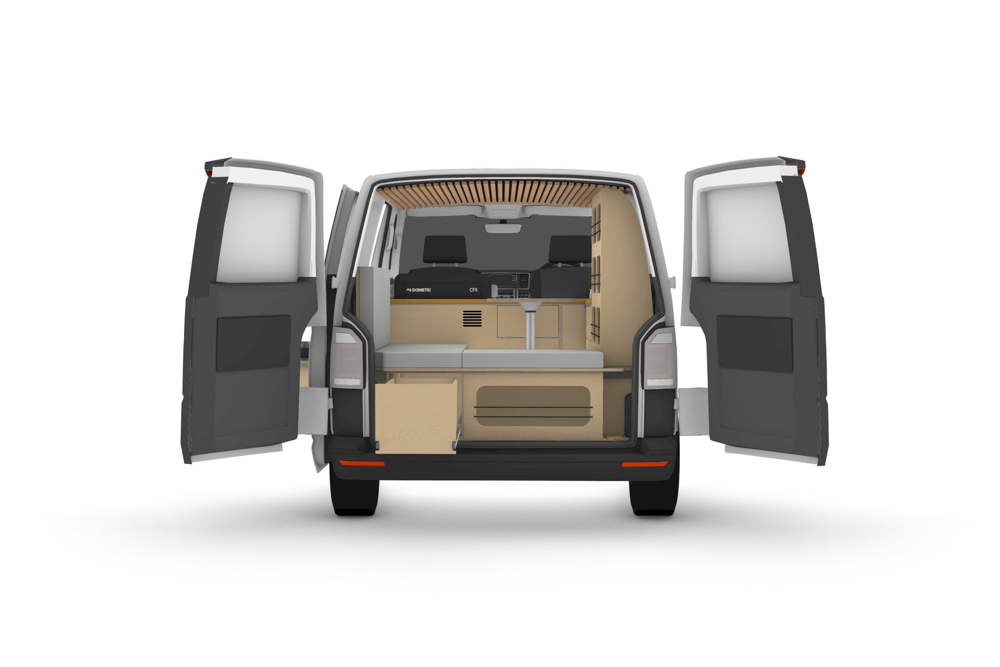 Volkswagen T5 and T6 Camper Fit Out Plans (RHD)