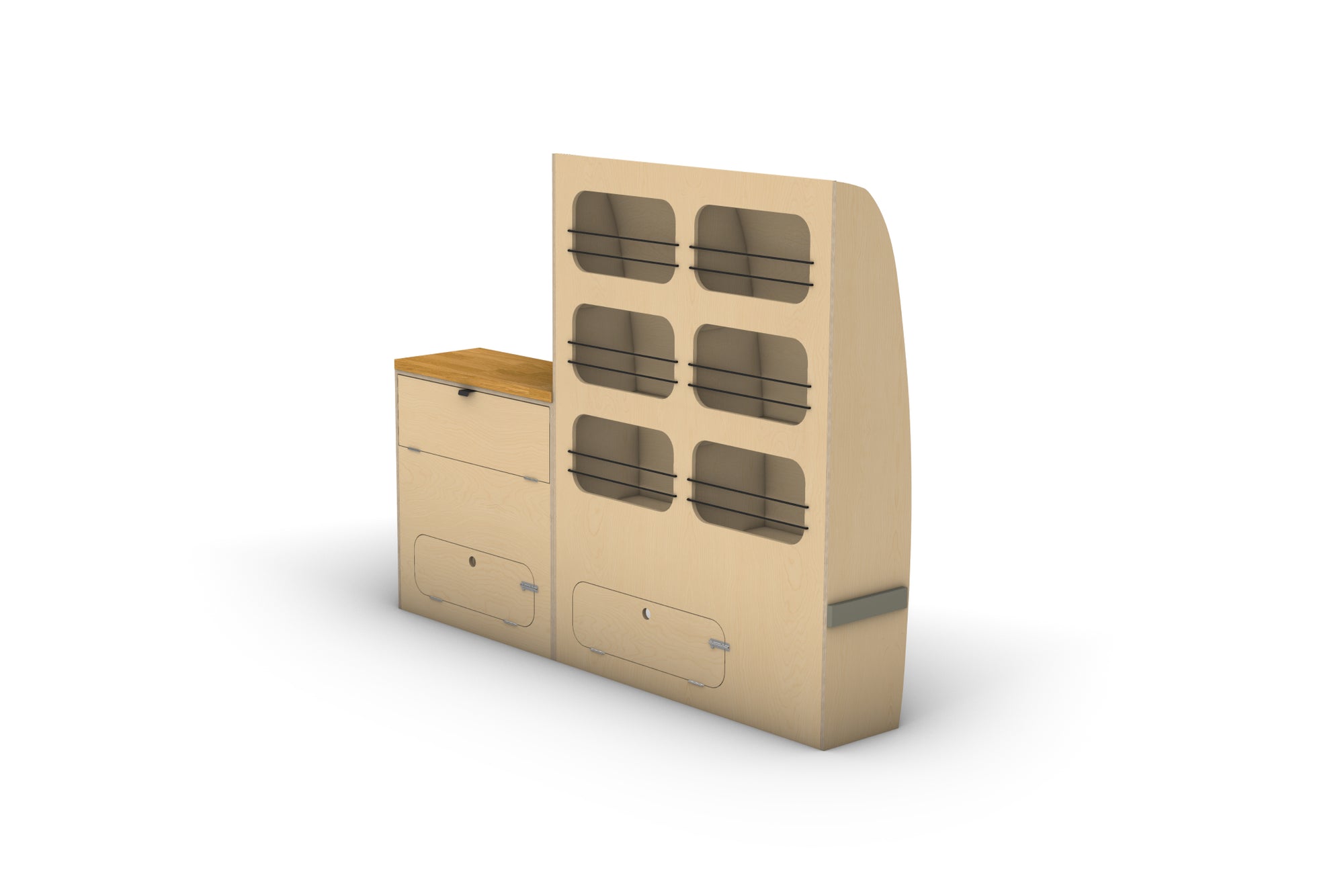 Volkswagen T5 and T6 Camper Fit Out Plans (RHD)