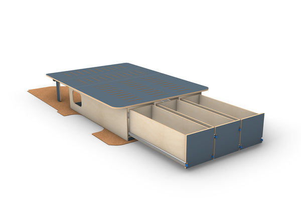 Rear-Opening Campervan Conversion Plans V3