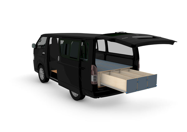 Rear-Opening Campervan Conversion Plans V3